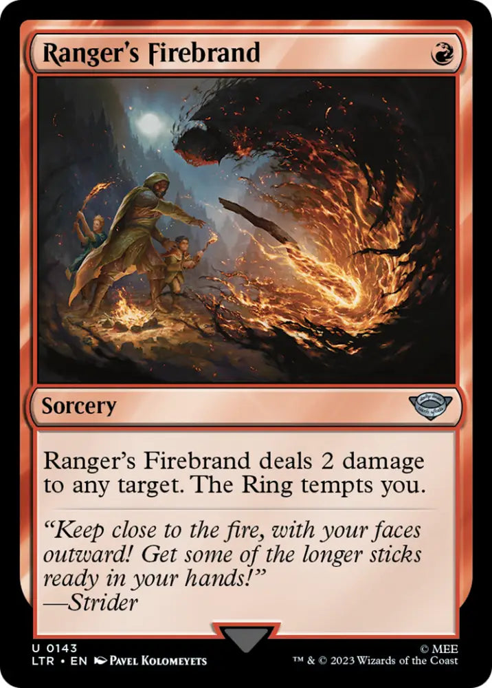 Ranger’s Firebrand [The Lord of the Rings: Tales of Middle-Earth] - MTG Single