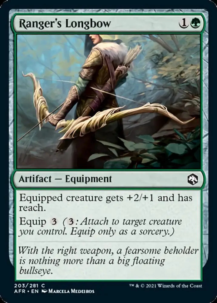Ranger’s Longbow [Dungeons & Dragons: Adventures in the Forgotten Realms] - MTG Single