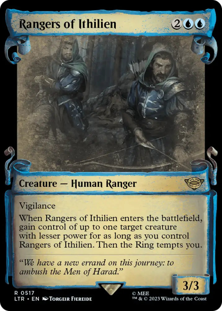 Rangers of Ithilien [The Lord of the Rings: Tales of Middle-Earth Showcase Scrolls] - MTG Single