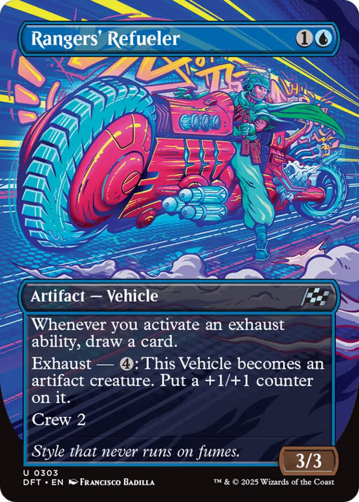 Rangers’ Refueler (Borderless) [Aetherdrift] - MTG Single