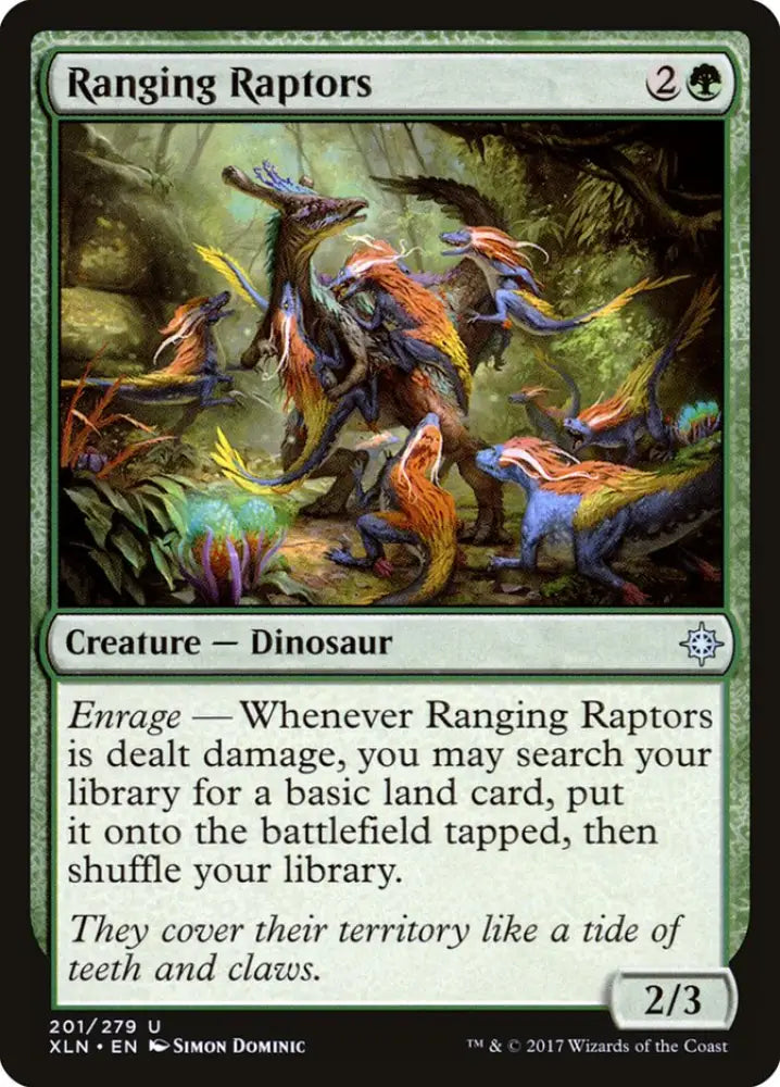 Ranging Raptors [Ixalan] - MTG Single