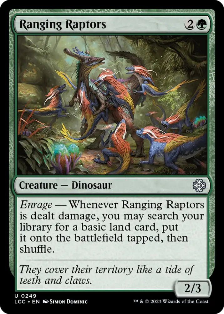 Ranging Raptors [The Lost Caverns of Ixalan Commander] - MTG Single