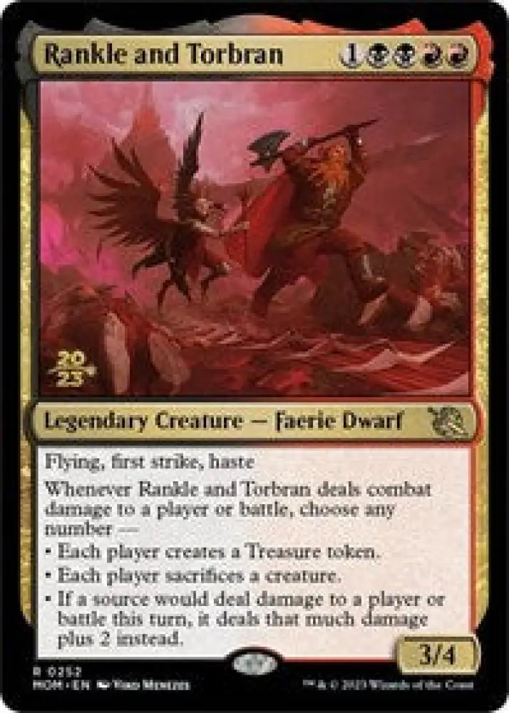 Rankle and Torbran (252) [Prerelease Cards]