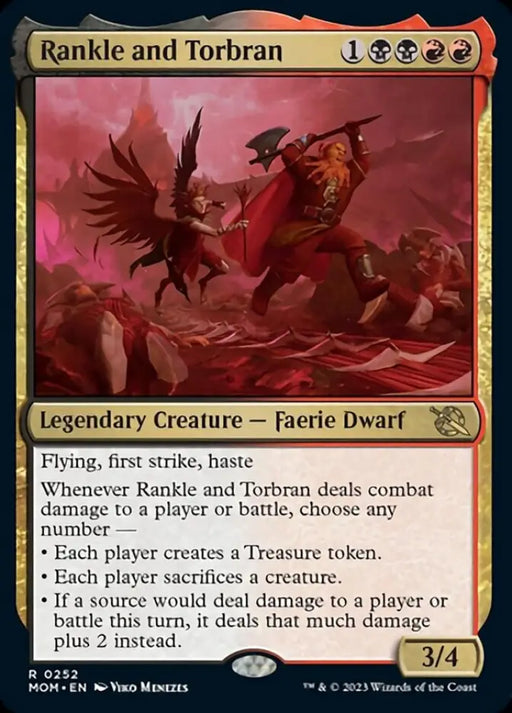 Rankle and Torbran [March of the Machine] - MTG Single