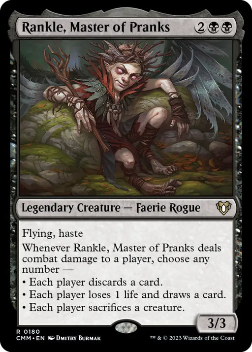 Rankle Master of Pranks [Commander Masters] - MTG Single