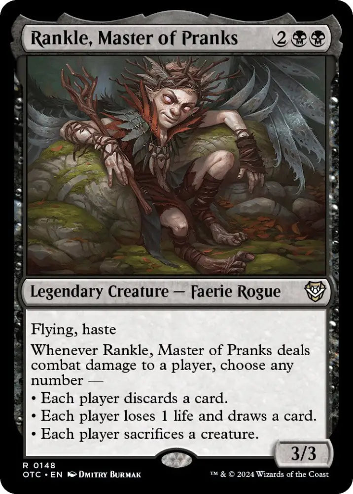 Rankle Master of Pranks [Outlaws of Thunder Junction Commander] - MTG Single