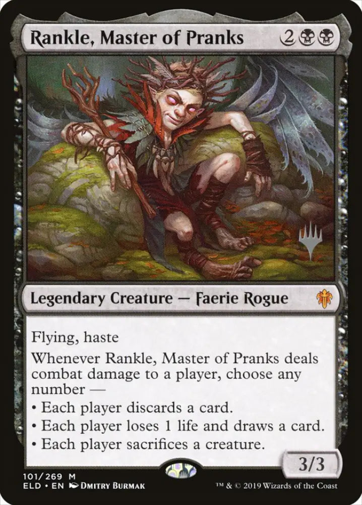 Rankle Master of Pranks (Promo Pack) [Throne of Eldraine Promos] - MTG Single