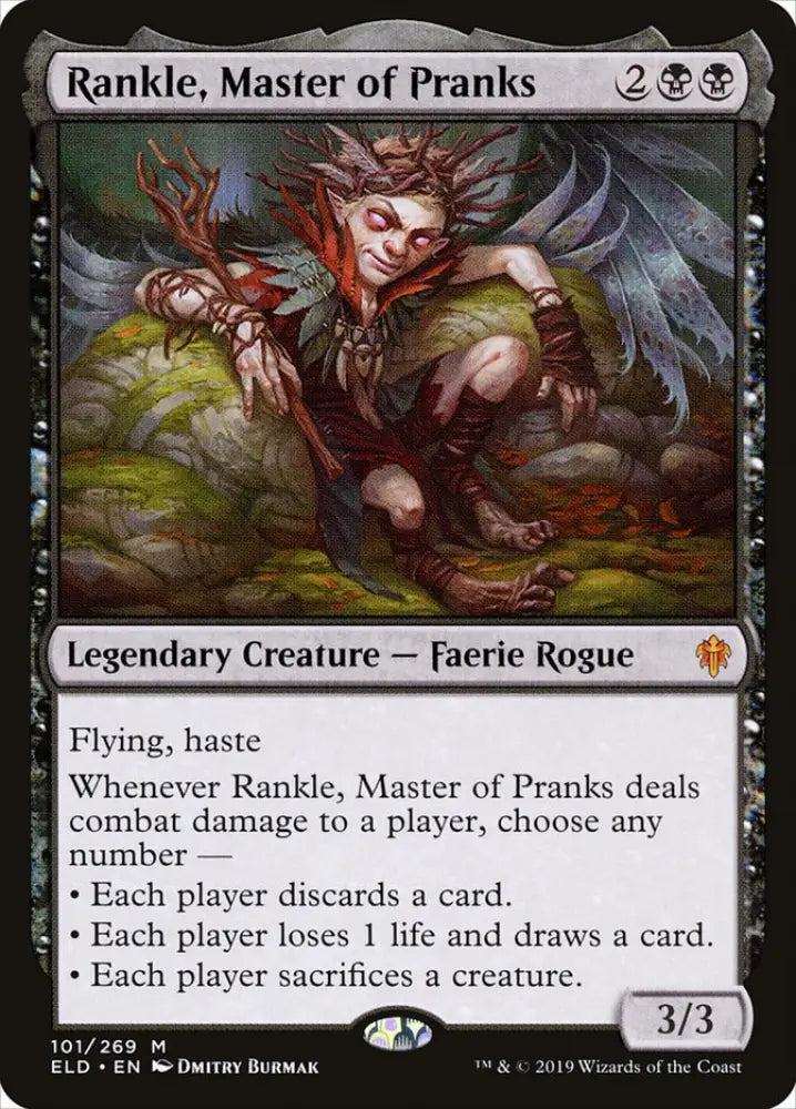 Rankle Master of Pranks [Throne of Eldraine] - MTG Single
