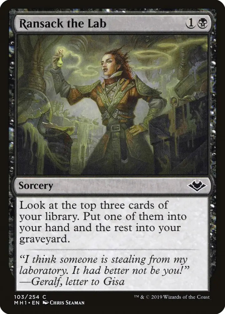 Ransack the Lab [Modern Horizons] - MTG Single