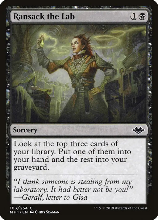 Ransack the Lab [Modern Horizons] - MTG Single
