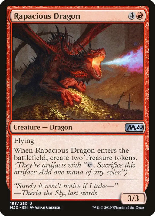 Rapacious Dragon [Core Set 2020] - MTG Single