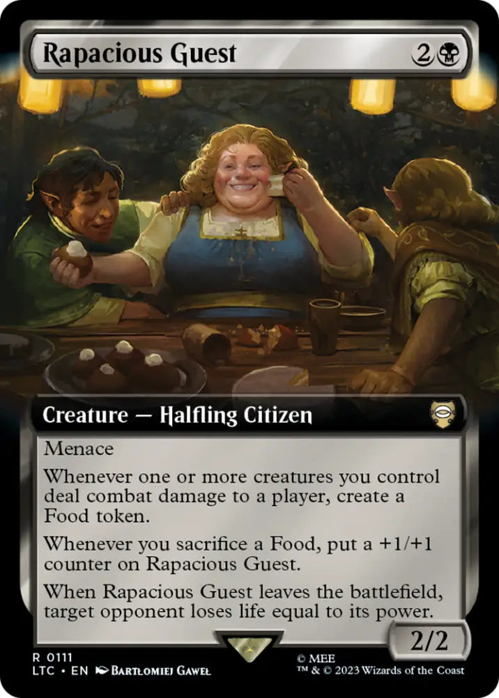 Rapacious Guest (Extended Art) [The Lord of the Rings: Tales of Middle-Earth Commander] - MTG Single