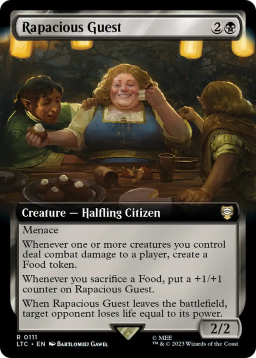 Rapacious Guest (Extended Art) [The Lord of the Rings: Tales of Middle-Earth Commander] - MTG Single