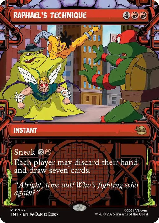 Raphael's Technique (Showcase) (237) [Teenage Mutant Ninja Turtles]