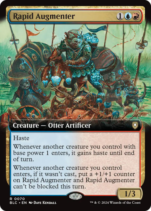 Rapid Augmenter (Extended Art) [Bloomburrow Commander] - MTG Single