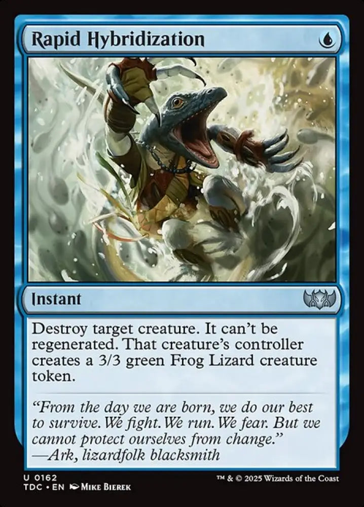 Rapid Hybridization (162) [Tarkir: Dragonstorm Commander]