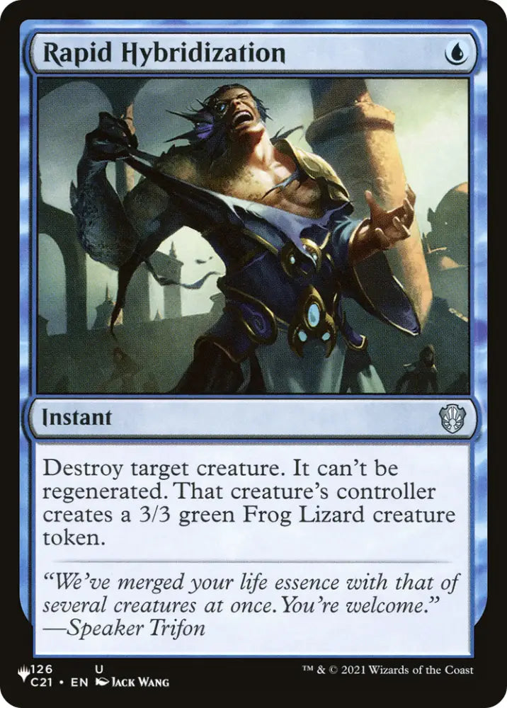 Rapid Hybridization [The List] - MTG Single