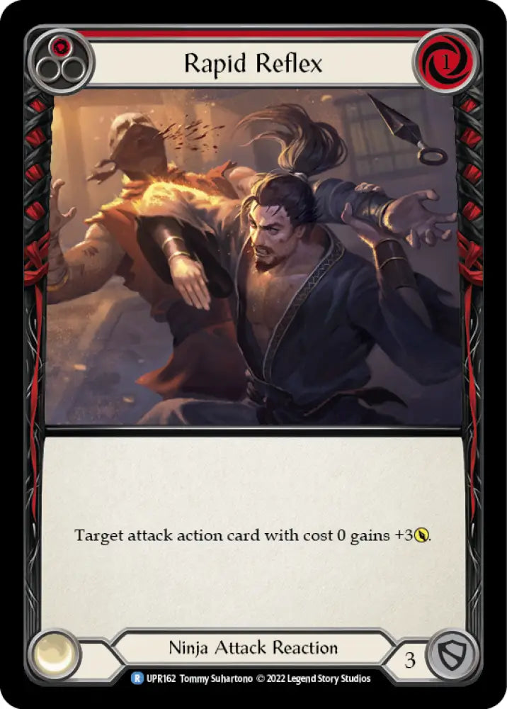 Rapid Reflex (Red) [Uprising] - Flesh And Blood Single
