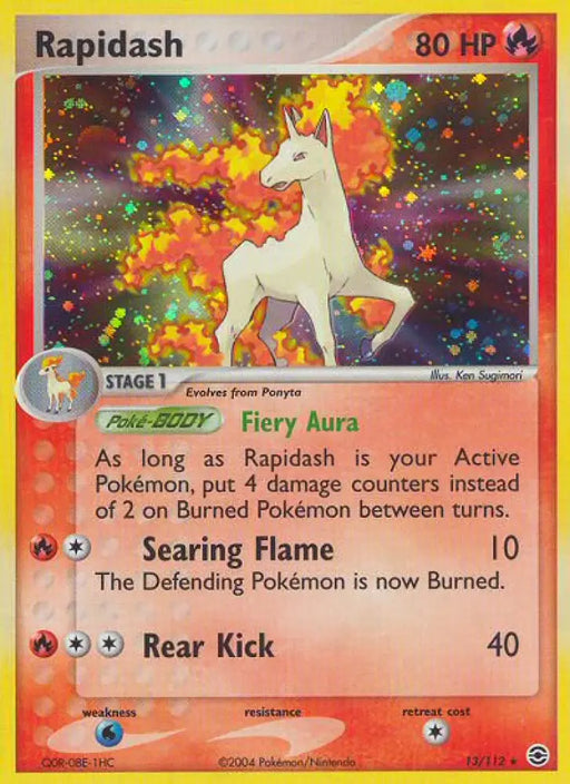 Rapidash (13/112) [EX: FireRed & LeafGreen] - Pokemon Single