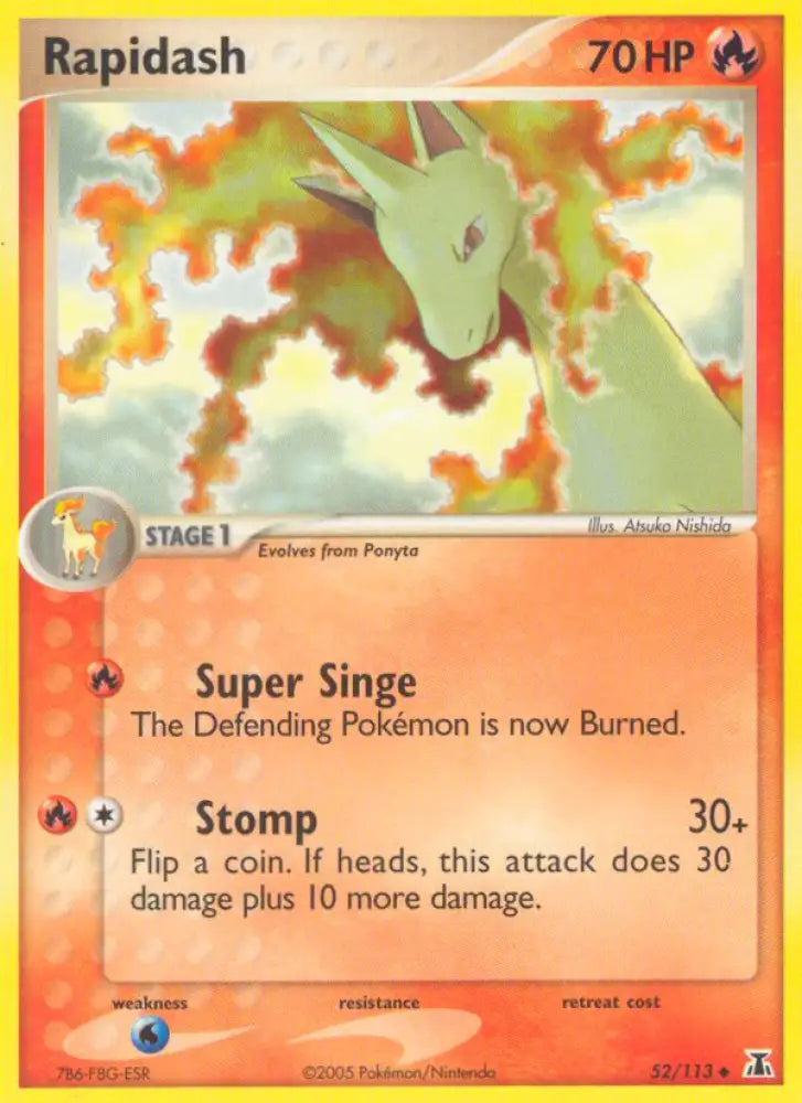 Rapidash (52/113) [EX: Delta Species] - Pokemon Single