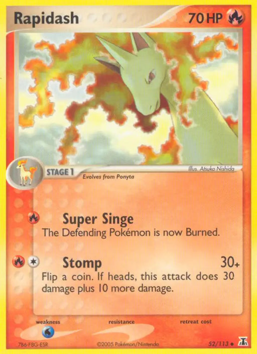 Rapidash (52/113) [EX: Delta Species] - Pokemon Single