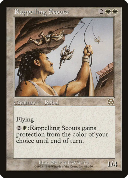 Rappelling Scouts [Mercadian Masques] - MTG Single