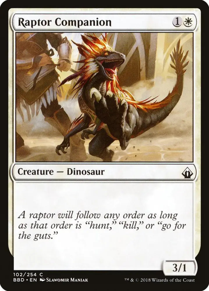 Raptor Companion [Battlebond] - MTG Single