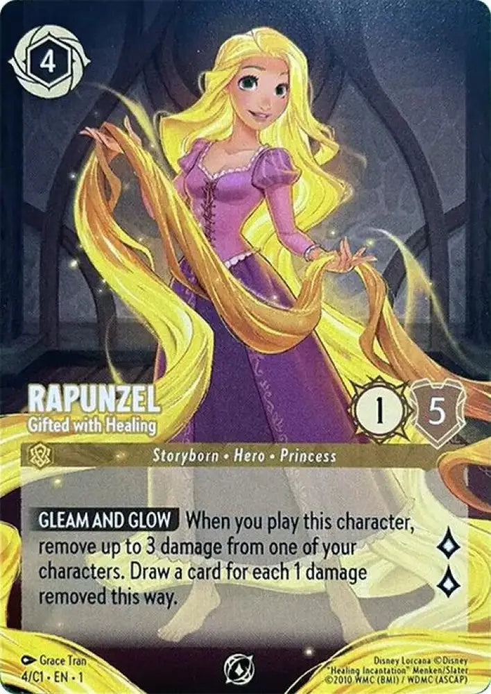Rapunzel - Gifted with Healing (4) [Promo Cards] - Lorcana Single