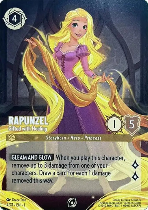 Rapunzel - Gifted with Healing (4) [Promo Cards] - Lorcana Single