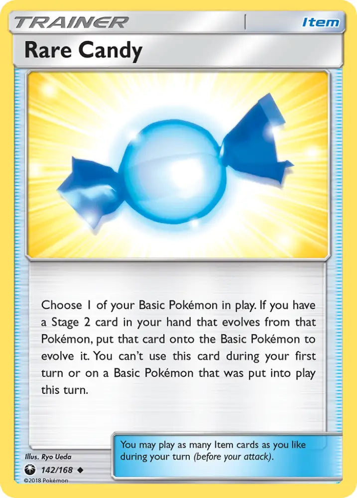 Rare Candy (142/168) [Sun & Moon: Celestial Storm] - Pokemon Single