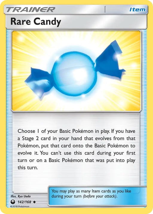 Rare Candy (142/168) [Sun & Moon: Celestial Storm] - Pokemon Single