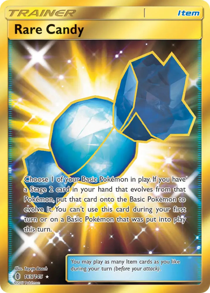 Rare Candy (165/145) [Sun & Moon: Guardians Rising] - Pokemon Single