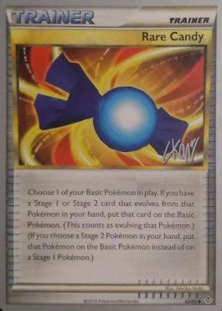 Rare Candy (82/95) (Reshiphlosion - Christopher Kan) [World Championships 2011] - Pokemon Single
