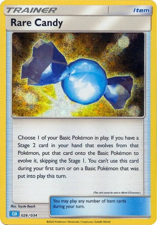 Rare Candy (CLB) [Trading Card Game Classic] - Pokemon Single