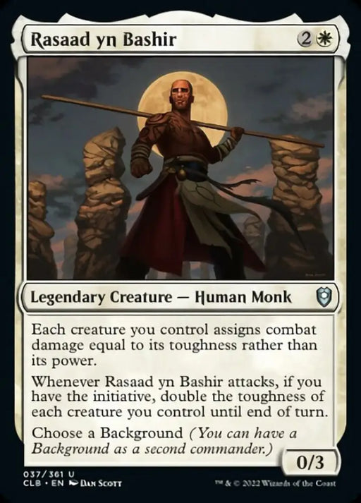 Rasaad yn Bashir [Commander Legends: Battle for Baldur’s Gate] - MTG Single