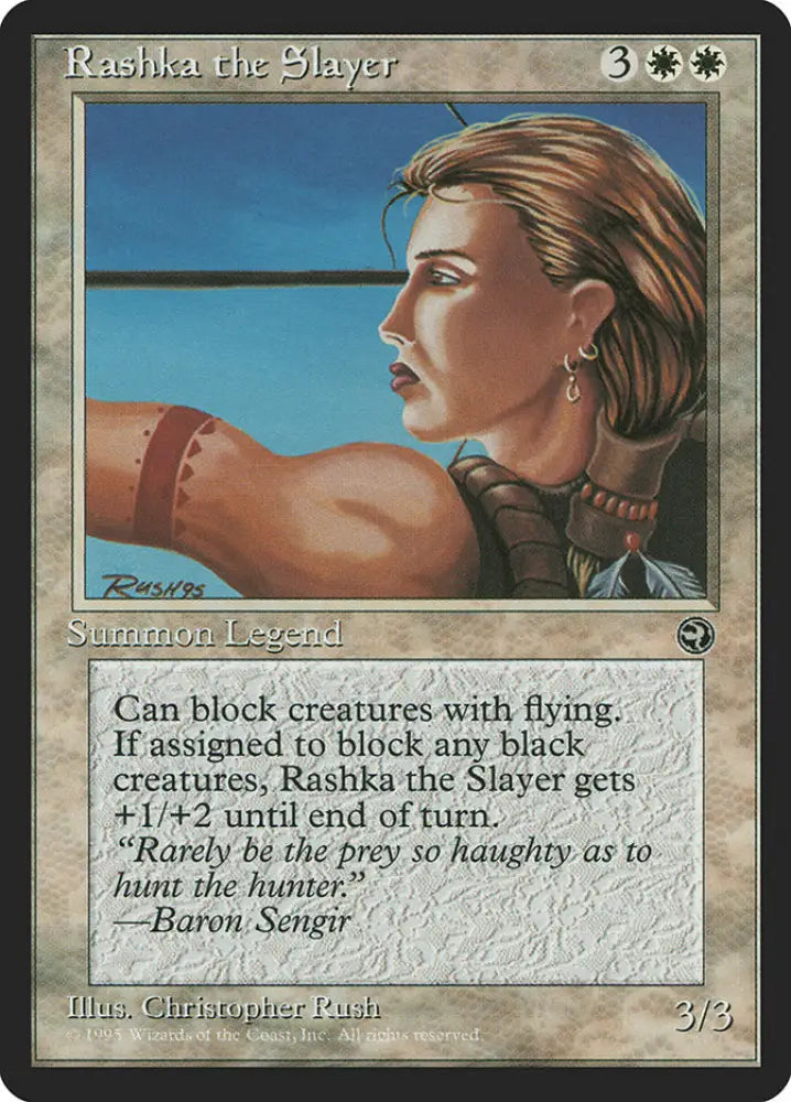 Rashka the Slayer [Homelands] - MTG Single