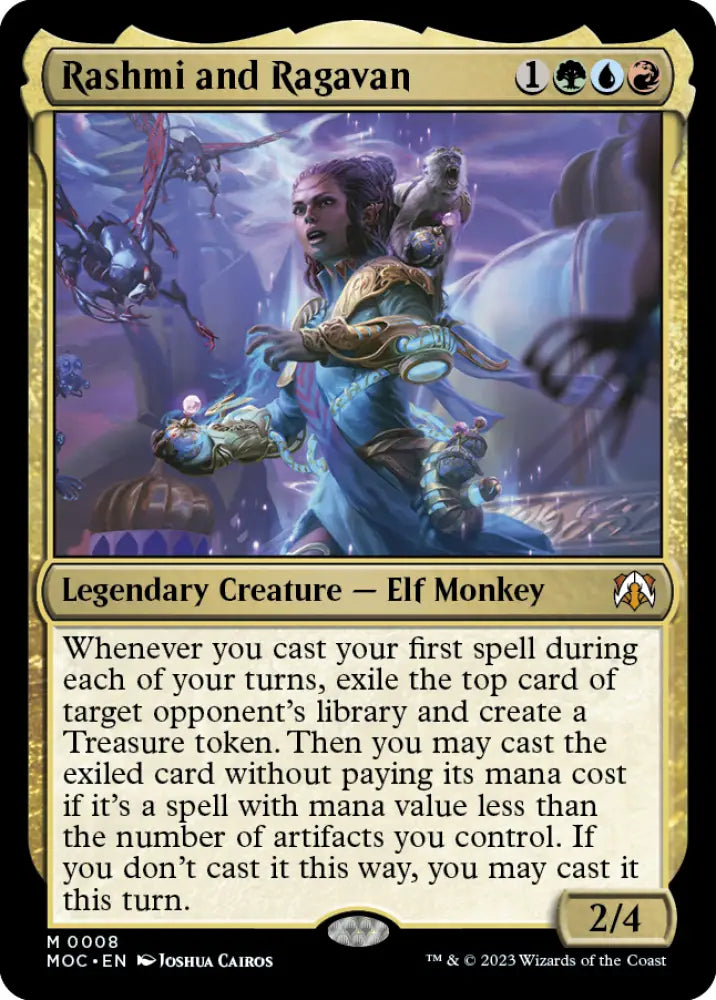 Rashmi and Ragavan [March of the Machine Commander] - MTG Single