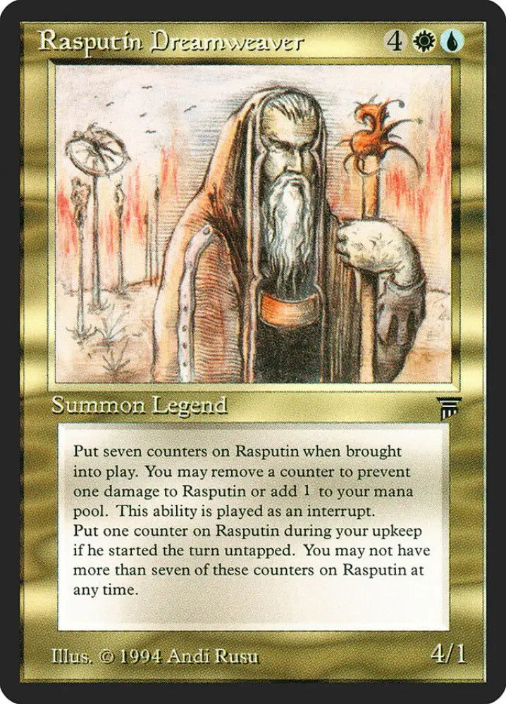Rasputin Dreamweaver [Legends] - MTG Single