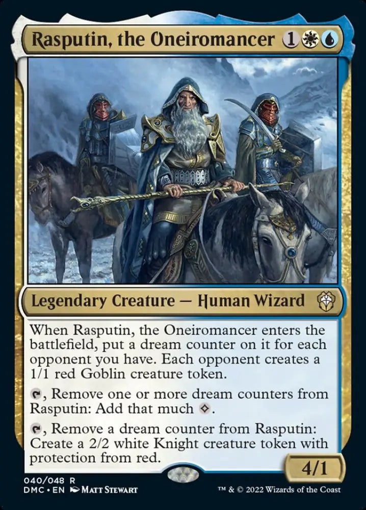 Rasputin the Oneiromancer [Dominaria United Commander] - MTG Single
