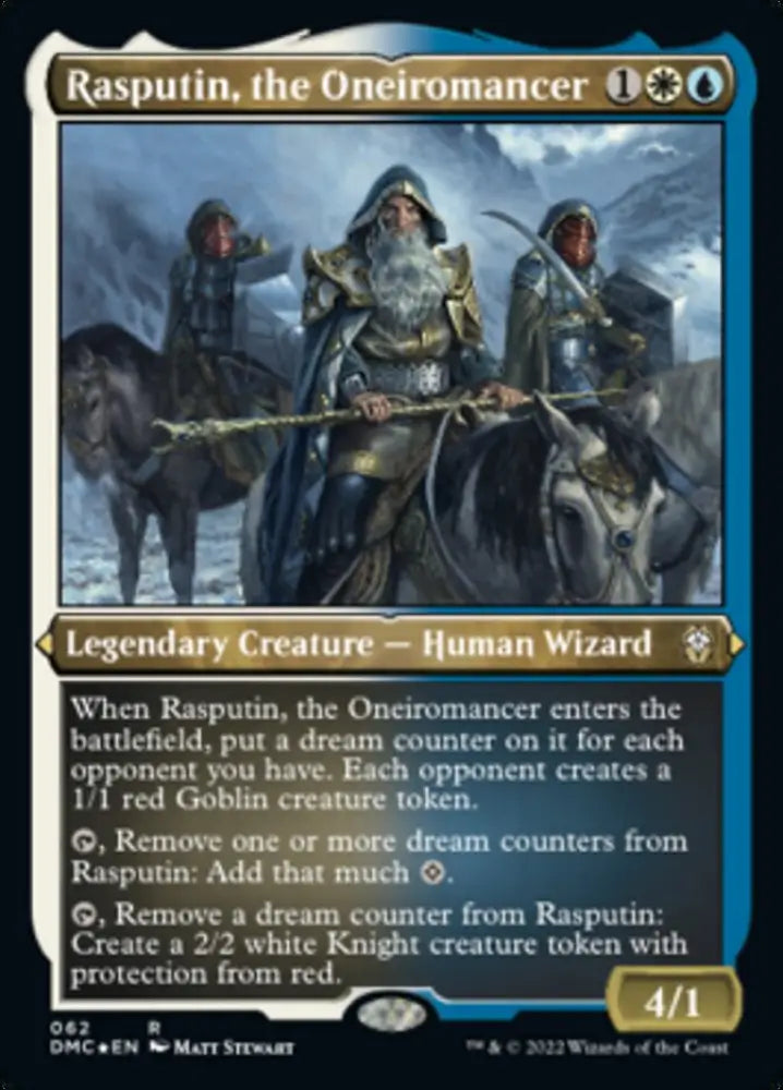 Rasputin the Oneiromancer (Foil Etched) [Dominaria United Commander] - MTG Single