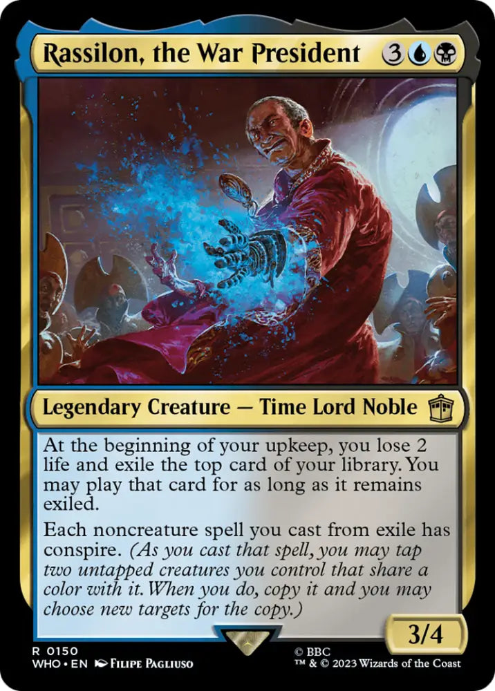 Rassilon the War President [Doctor Who] - MTG Single