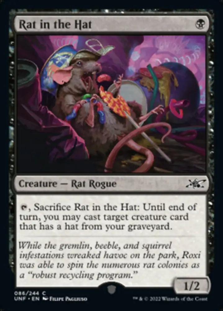 Rat in the Hat [Unfinity] - MTG Single