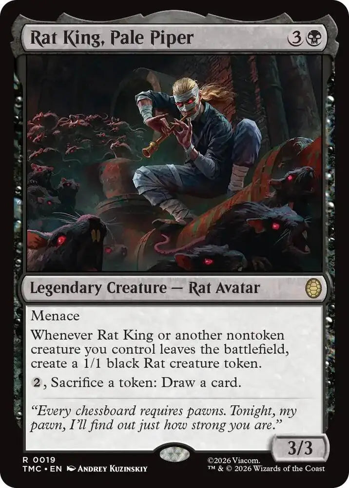 Rat King, Pale Piper (19) [Teenage Mutant Ninja Turtles Commander]
