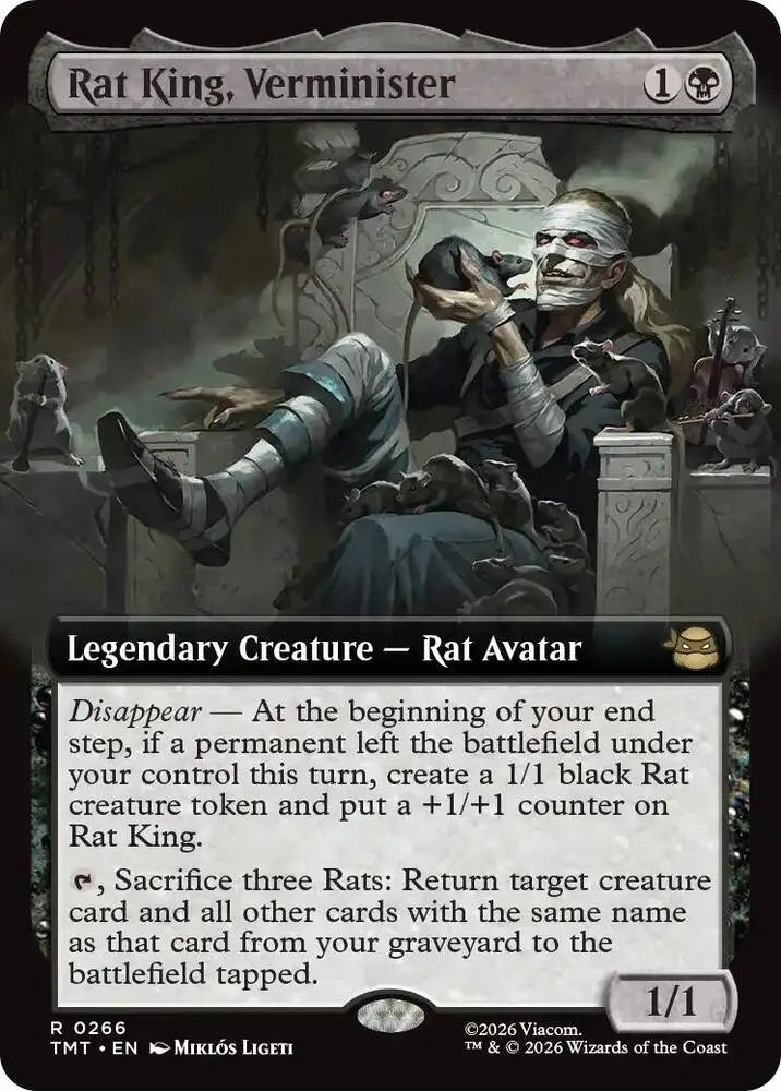 Rat King, Verminister (Extended Art) (266) [Teenage Mutant Ninja Turtles]