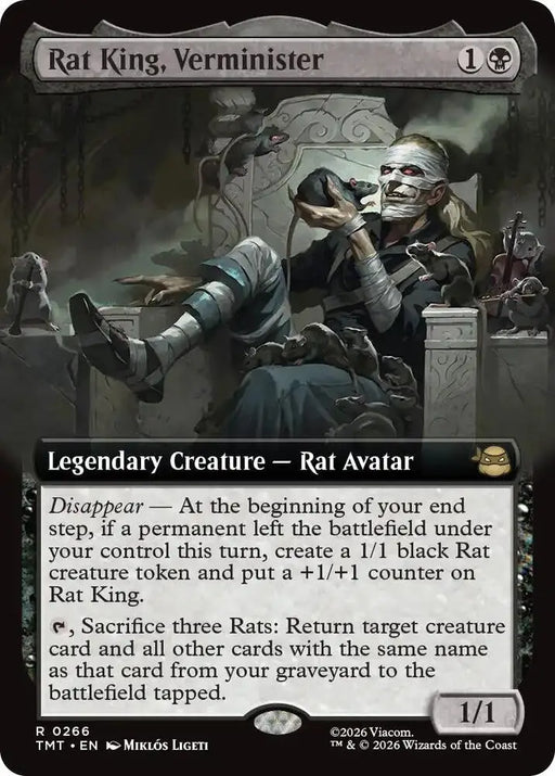 Rat King, Verminister (Extended Art) (266) [Teenage Mutant Ninja Turtles]