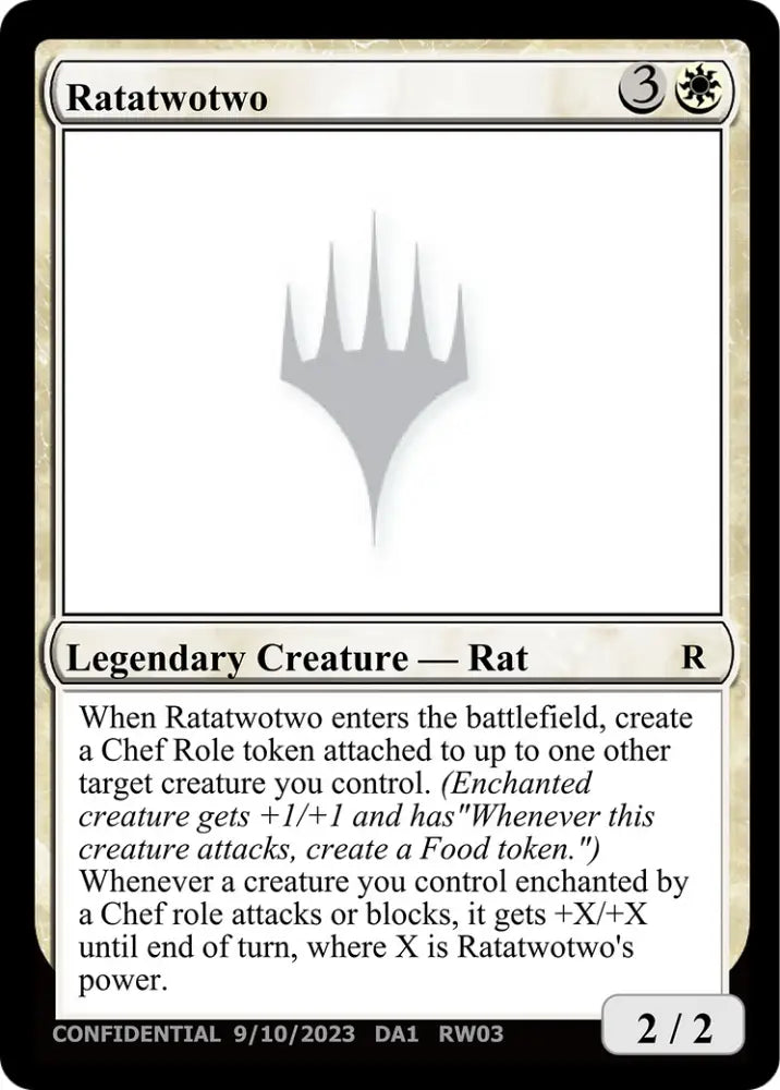 Ratatwotwo [Unknown Event] - MTG Single