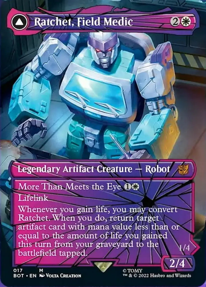 Ratchet Field Medic // Ratchet Rescue Racer (Shattered Glass) [Transformers] - MTG Single