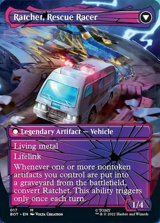 Ratchet Field Medic // Ratchet Rescue Racer (Shattered Glass) [Transformers] - MTG Single
