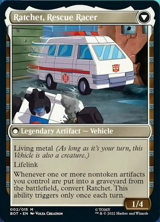Ratchet Field Medic // Ratchet Rescue Racer [Transformers] - MTG Single