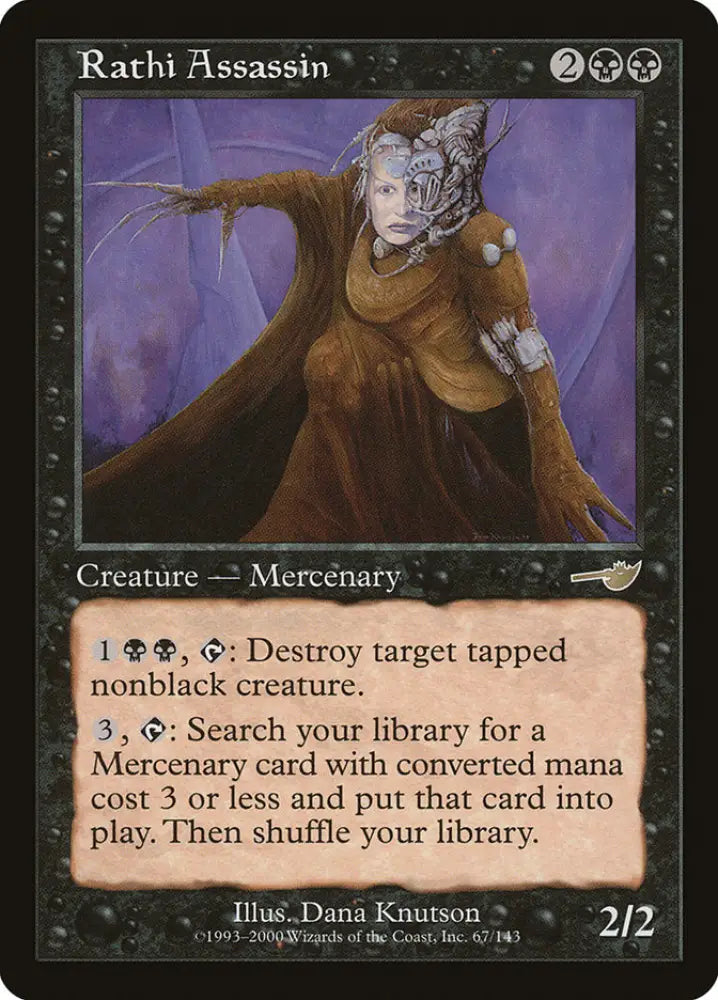 Rathi Assassin [Nemesis] - MTG Single